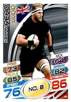 2015 Topps Rugby Attax #98 Kieran Read Front